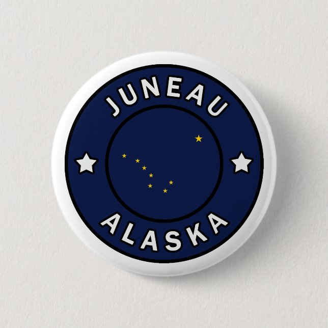 Juneau Alaska Knapp (Framsida)