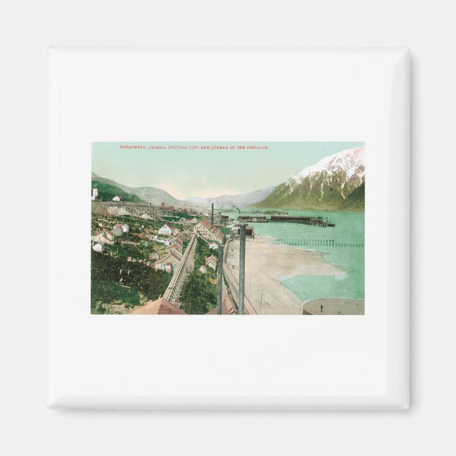 Juneau, Alaska Magnet (Framsidan)