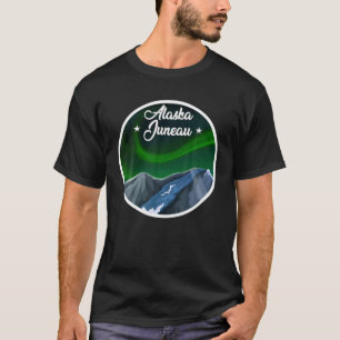 Juneau Alaska norra Ljus T Shirt