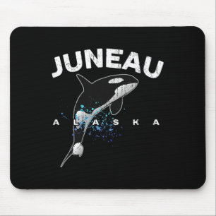 Juneau Alaska Orca Späckhuggare Val Enthusiast Sem Musmatta