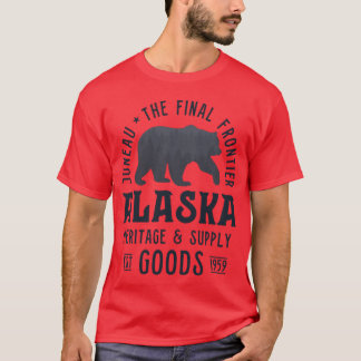 Juneau Alaska Shirt Bear The Final Frontier Family T