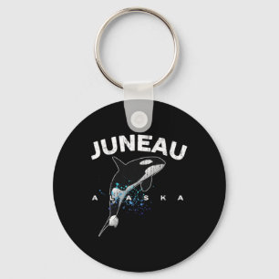 Juneau Alaska Späckhuggare Mördare Val Älskare Sem Nyckelring