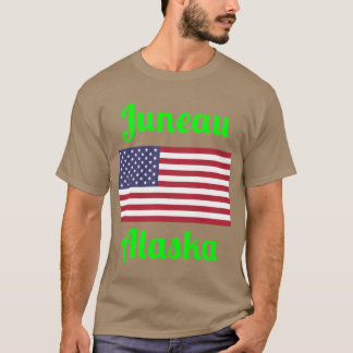 Juneau Alaska Stylish Prints2 T Shirt