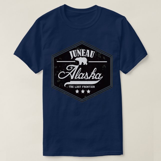 Juneau Alaska T Shirt (Design framsida)