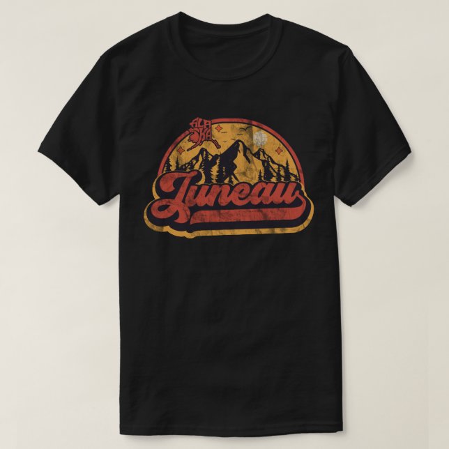 Juneau, Alaska T Shirt (Design framsida)