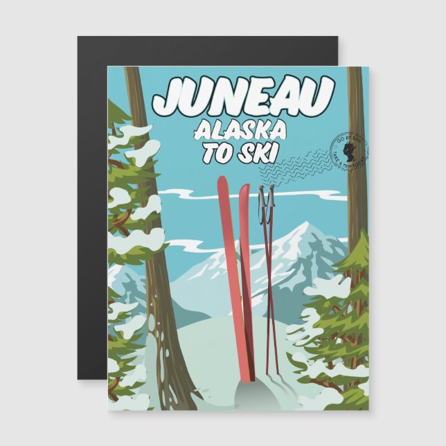 Juneau Alaska till Ski (Fram/baksida)