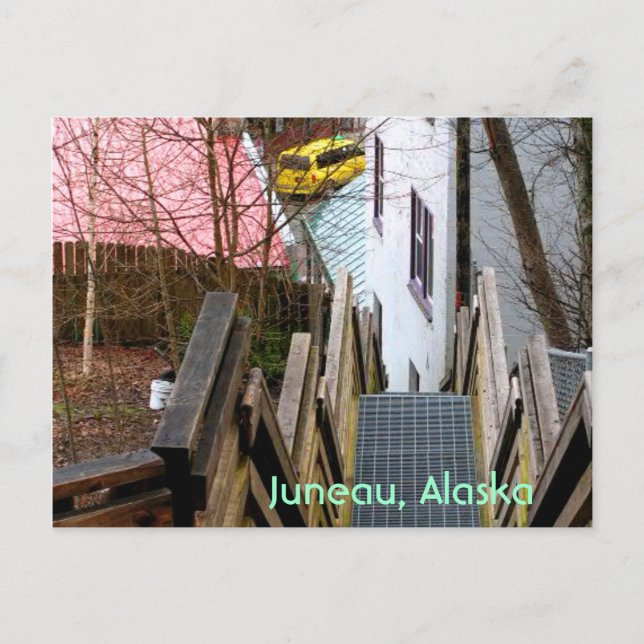 Juneau, Alaska Vykort (Framsida)