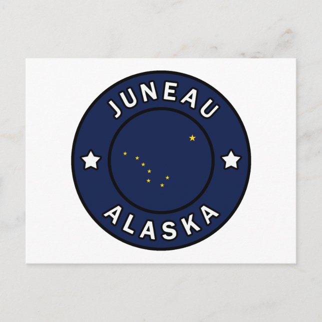 Juneau Alaska Vykort (Framsida)