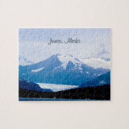 Juneau, Alaska Wood Wall Art Pussel