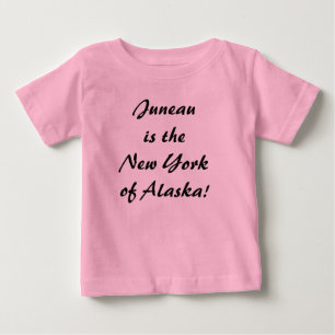 Juneau är New York i Alaska T Shirt