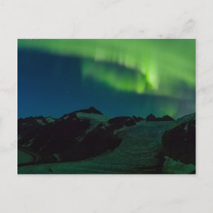 Juneau Icefield Northern Ljus Postcard UPDATED Vykort