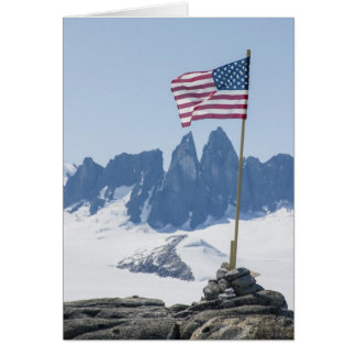 Juneau Icefield Taku torn (tom insida) Hälsningskort