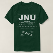 Juneau Internationell flygplats JNU T-Shirt