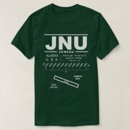 Juneau Internationell flygplats JNU T-Shirt