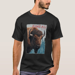 Juneau Mountas Alaska Hiking Outdoor Vintage Lo T Shirt