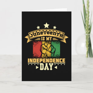 Junelfte är min independence day kort