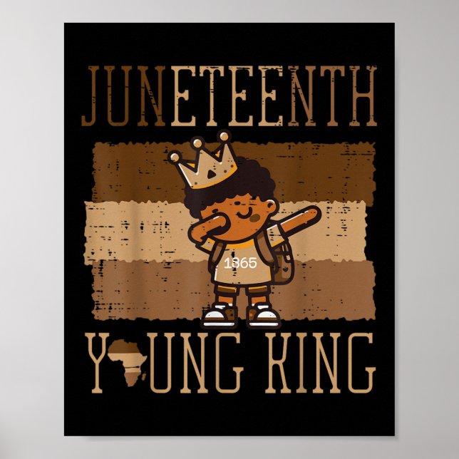 Junelfte Boy Dab Young Kung Cute African Boys Ki Poster (Framsidan)