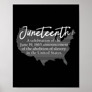 Junelfte definitionen USA:s amerikanska Flagga Kar Poster