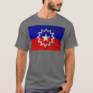Junelfte Flagga Disted T Shirt