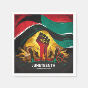 Junelfte Independence day Pappersservett