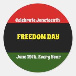 Junelfte Runt Klistermärke