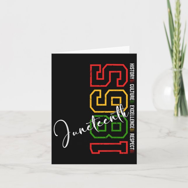 Junelfte Shirts Women Manar African American Junet Kort (Framsida)