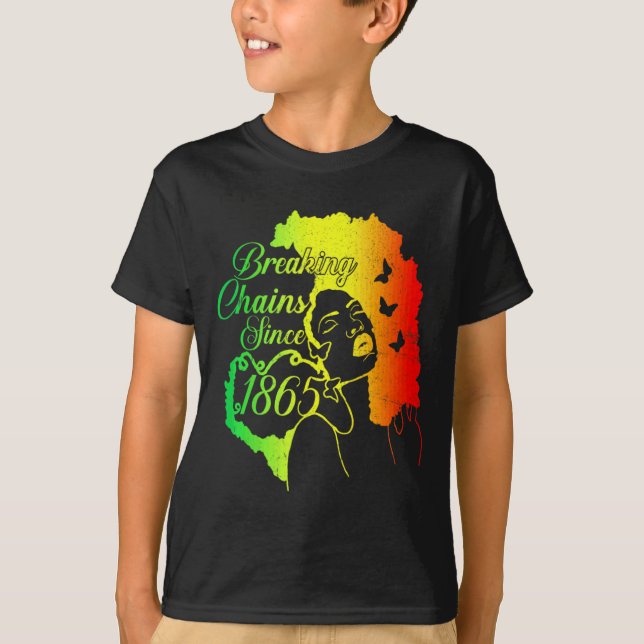 junenth 1865 bryter kedjor kulturarv historia c t shirt (Framsida)