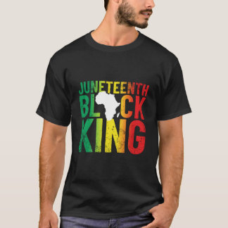 Junenth Black King For 'S Junenth T Shirt