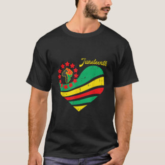 Junenth He Africa Fist 19:e juni 1865 T Shirt