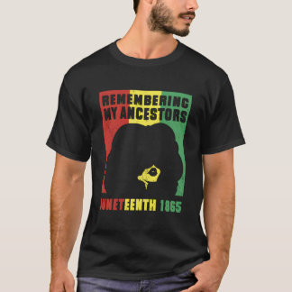 Junenth Minner av mina förfäder T Shirt