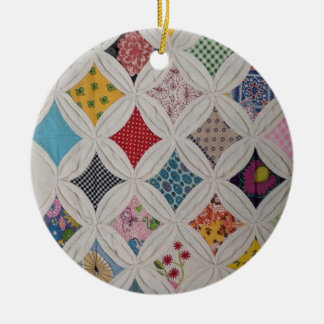 Junes katedralfönster - quilt ornament