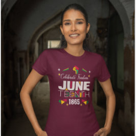 JUNETEENTH 1865 Black History T Shirt