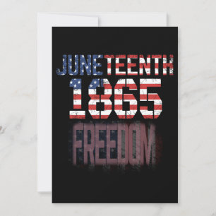 juneteenth 1865 frihet inbjudningar
