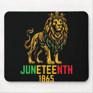 Juneteenth 1865 Lejon Svart Afrikansk 19:e juni Mä Musmatta