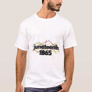 Juneteenth 1865 Svart Historia Firande Av Frihet D T Shirt