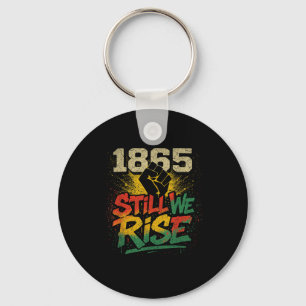 Juneteenth 1865 Svarta historiemånaden Män Nyckelring