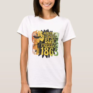 Juneteenth (19.6.1865) Svarta frihetsdagen Solros T Shirt