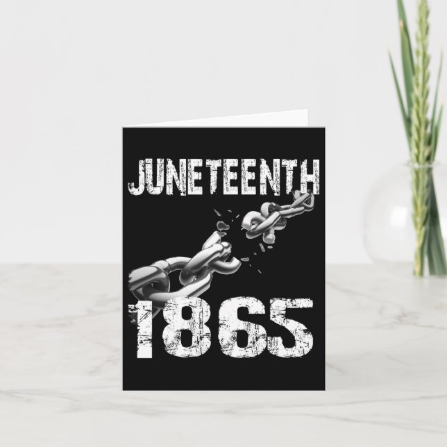 Juneteenth 1  kort (Framsida)