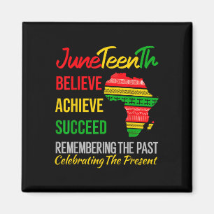 Juneteenth är min självständighetsdag afrikansk 18 magnet