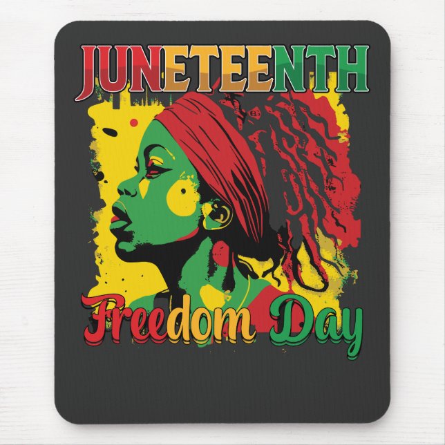Juneteenth Black Freedom Day 1865 Lok Musmatta (Framsidan)