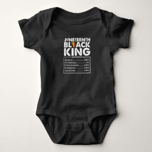 Juneteenth Black King Näringsfakta Melanin T Shirt