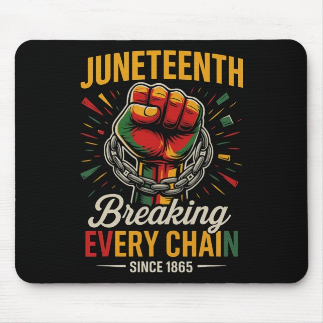 Juneteenth bryter varje kedja sedan 1865 frihet musmatta (Framsidan)