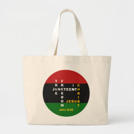 JUNETEENTH Christian Crossword Jumbo Tygkasse