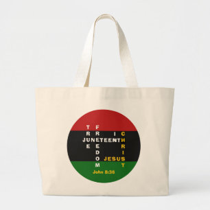 JUNETEENTH Christian Crossword Jumbo Tygkasse