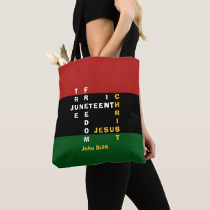 JUNETEENTH Christian Crossword Tygkasse
