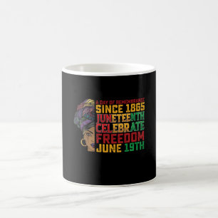 Juneteenth En Dag För Minne Svart Frihet Kaffemugg