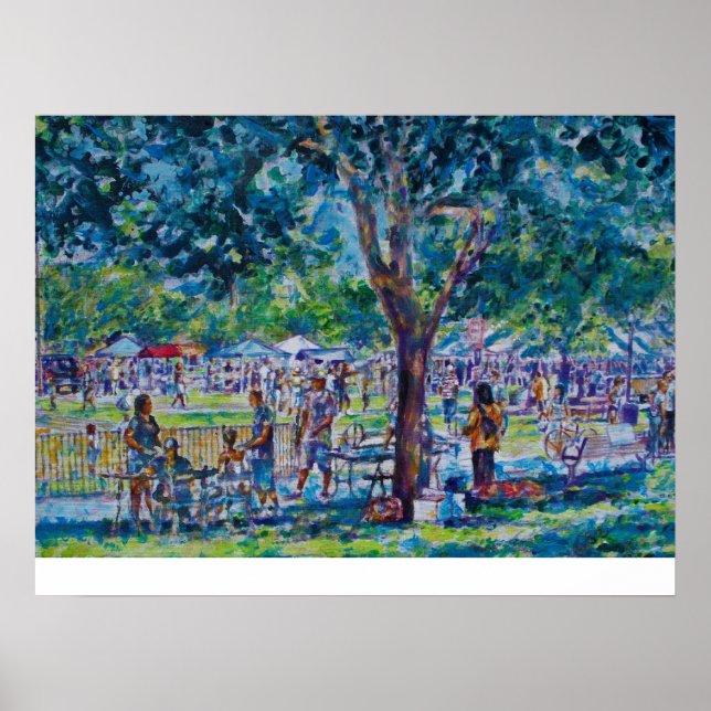 JUNETEENTH FESTIVAL- ANN ARBOR'S WHEELER PARK POSTER (Framsidan)