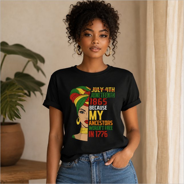 Juneteenth firar svart frihet 1865 t shirt (Skapare uppladdad)