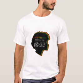 Juneteenth Freedom Day 1865 Firande Design T Shirt