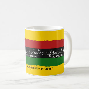 Juneteenth FRI I SJÄLVA VERKLIGHETEN Kaffemugg